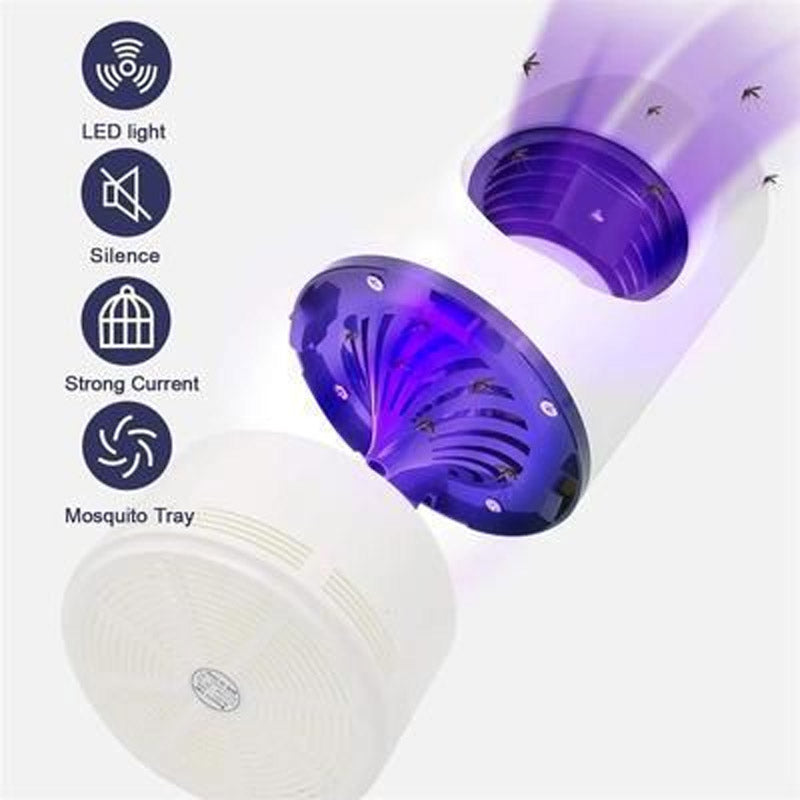 🦟 Advanced Mosquito Exterminator – Suction Fan, No Zapper, Child Safe