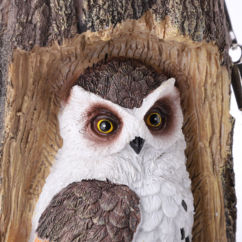 Owl Solar Hanging Lantern