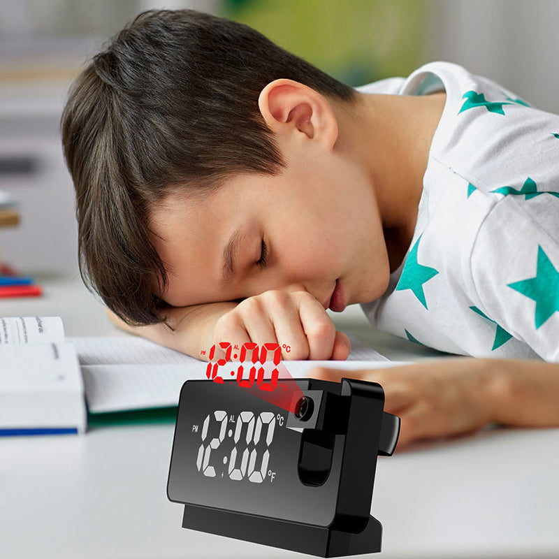 Mirror Projection Alarm Clock