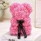 New Valentine's Day Gift Eternal Flower Rose Bear Creative Simulation PE Foam