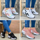 50% OFF TODAY ONLY - Women's Platform Sneakers Lace Up With Colors