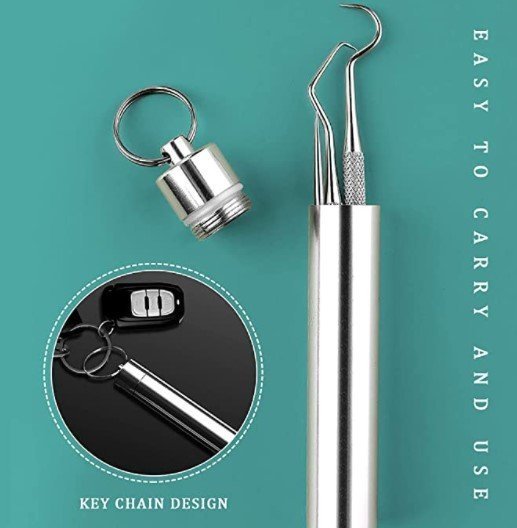 🔥Hot Sale - Stainless Steel Toothpick Set 7pcs(🔥BUY 1 GET 2 FREE)