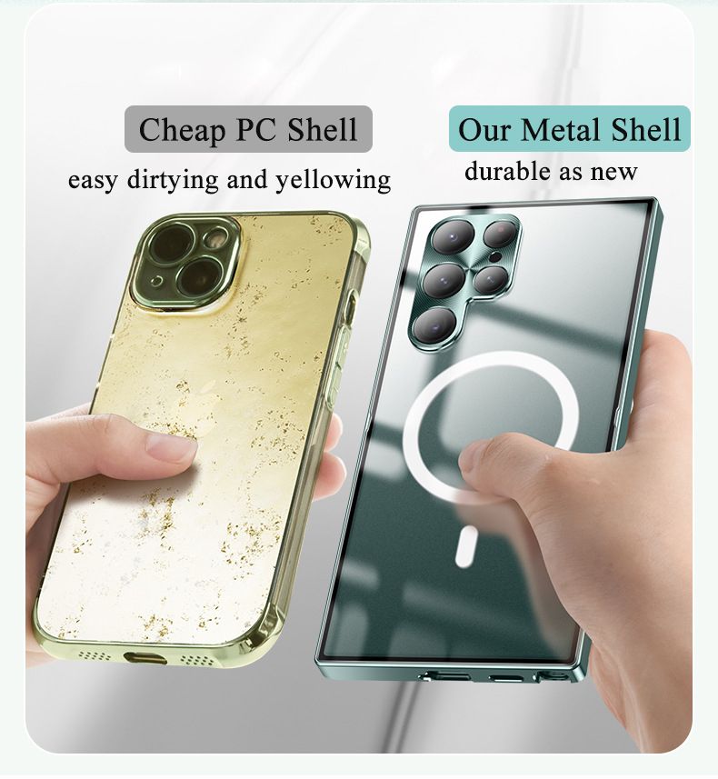 Metal Magnetic Phone Case