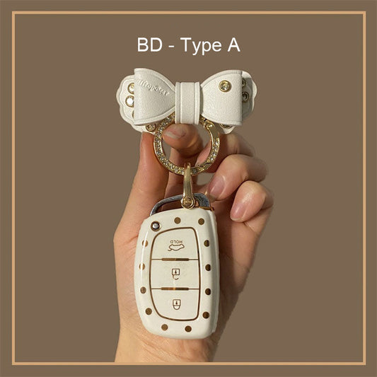 Suitable for Hyundai Polka Dot Key Case