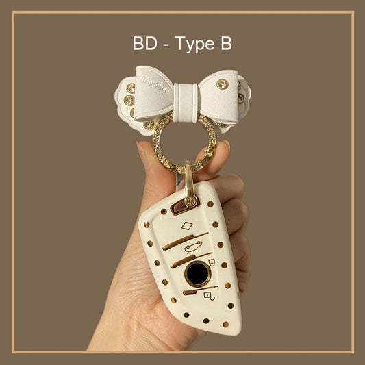Suitable for BMW Polka Dot Key Case