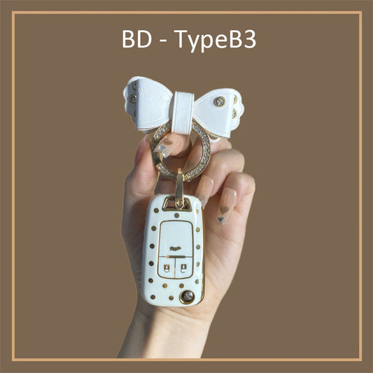 Suitable for Chevrolet Polka Dot Key Case