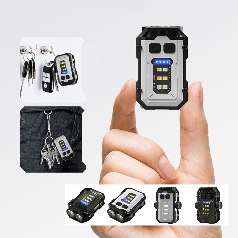 Multifunksjonell Utendørs Nøkkelringlampe/Multifunctional outdoor keychain light