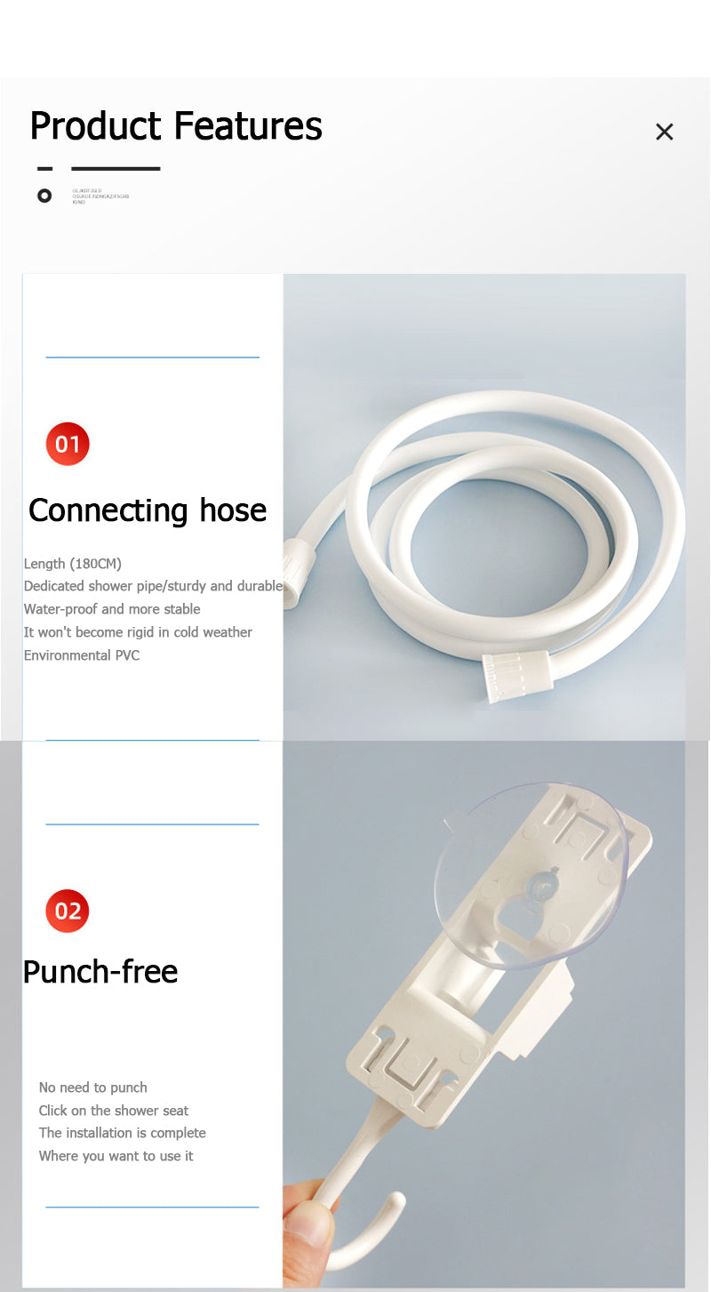 Portable Electric Outdoor Camping Shower Set