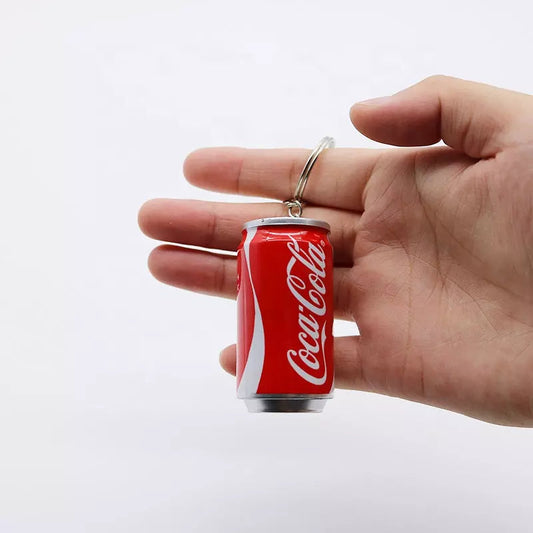 Acrylic Coke Bottle Keychain