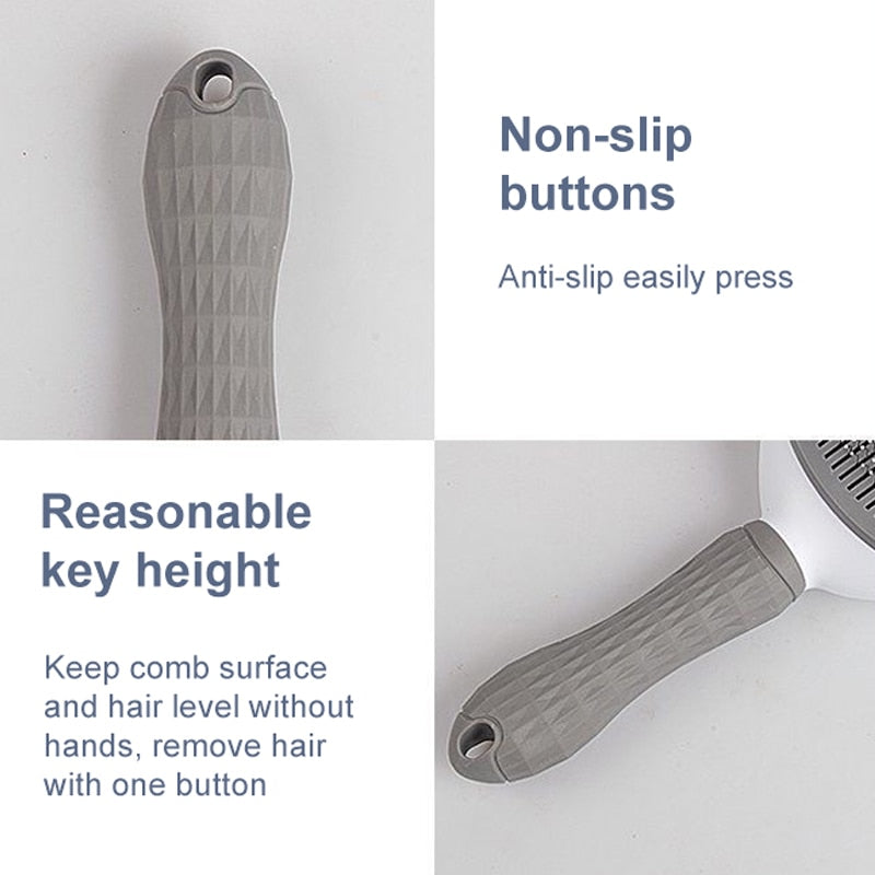 Self-Cleaning Brush For Cats And Dogs