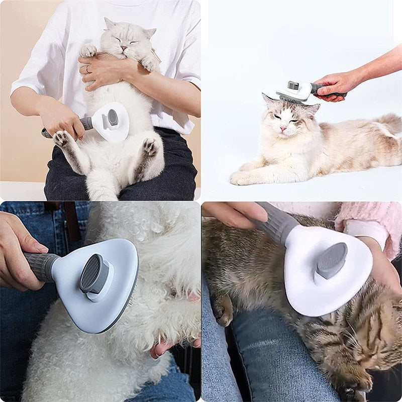 Self-Cleaning Brush For Cats And Dogs