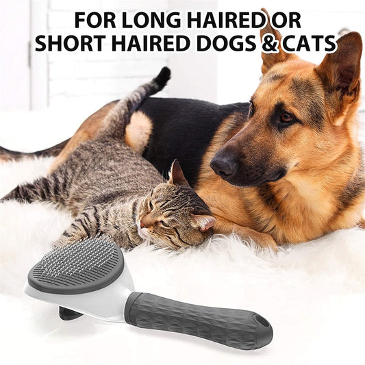 Self-Cleaning Brush For Cats And Dogs