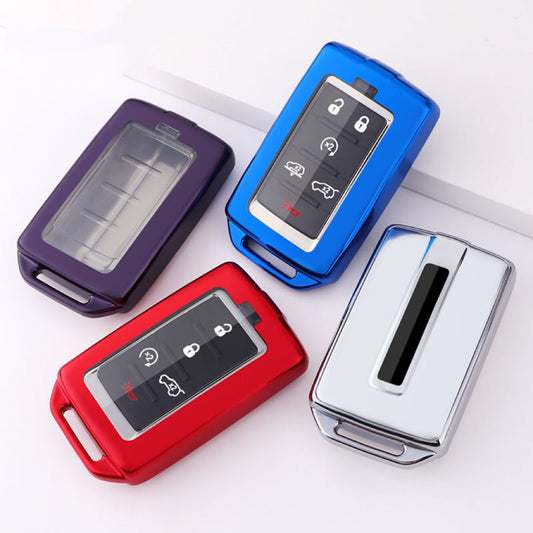 Jeep TPU Soft Rubber Car Key Case