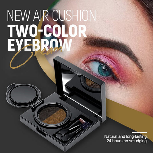 New Air Cushion Two-color Eyebrow Cream