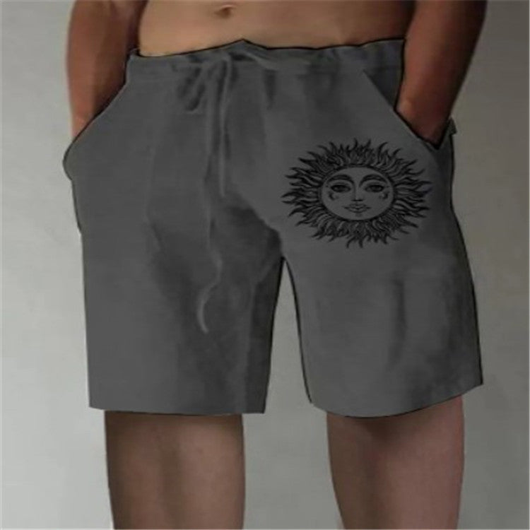 Men's Stretch Drawstring Straight Shorts