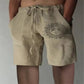 Men's Stretch Drawstring Straight Shorts