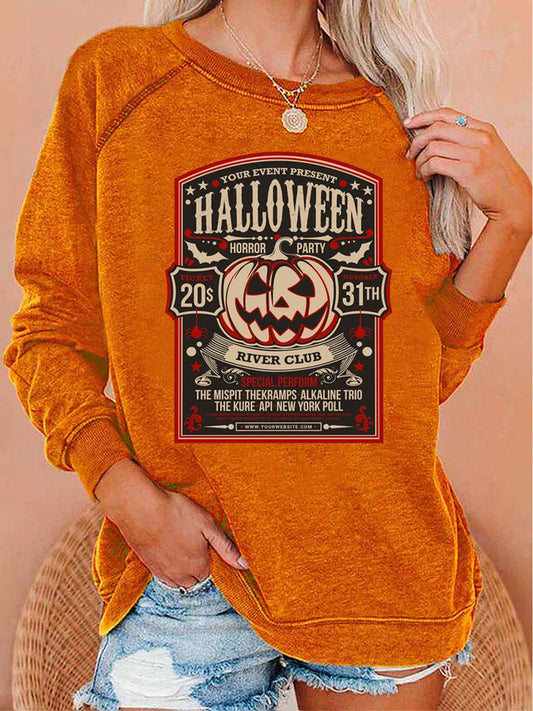 Halloween Horror Party-Lenght Sleeve Shirt