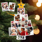 Photo Family Tree Christmas - Personalized Acrylic Photo Ornament