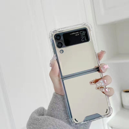 Cute Mirror Case For Z Flip