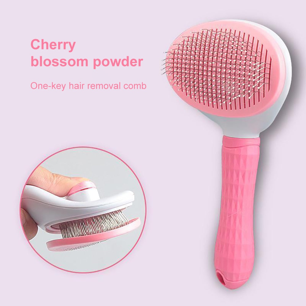 Self-Cleaning Brush For Cats And Dogs