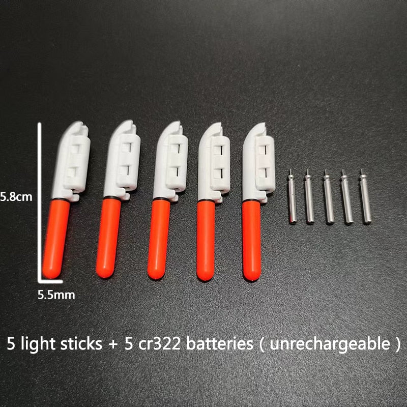 🐠Electronic Fishing Float Glow Stick-5pcs