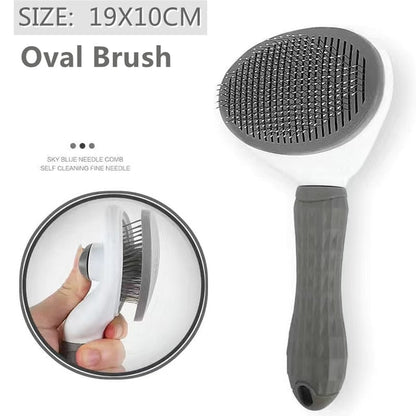 Self-Cleaning Brush For Cats And Dogs