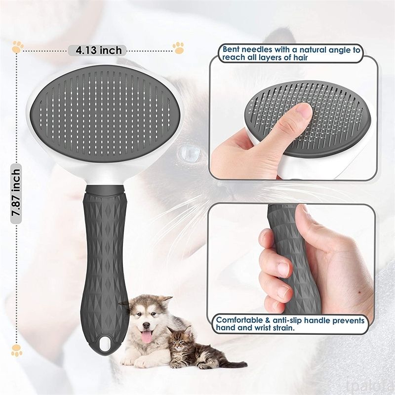 Self-Cleaning Brush For Cats And Dogs