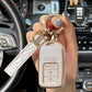 Honda Car Key Case Rhinestones Keychain