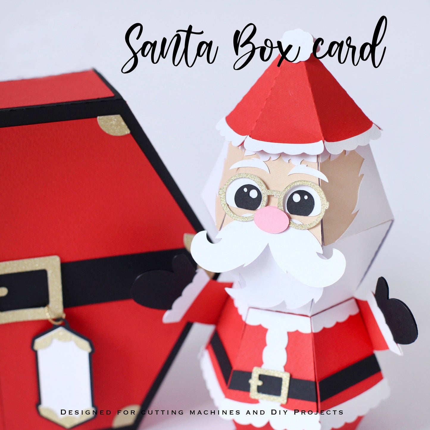 🥳3D-Popup-Boxkarte „Weihnachtsmann-Streich“🎁/🥳Santa Claus Prank 3D Pop Up Cards🎁