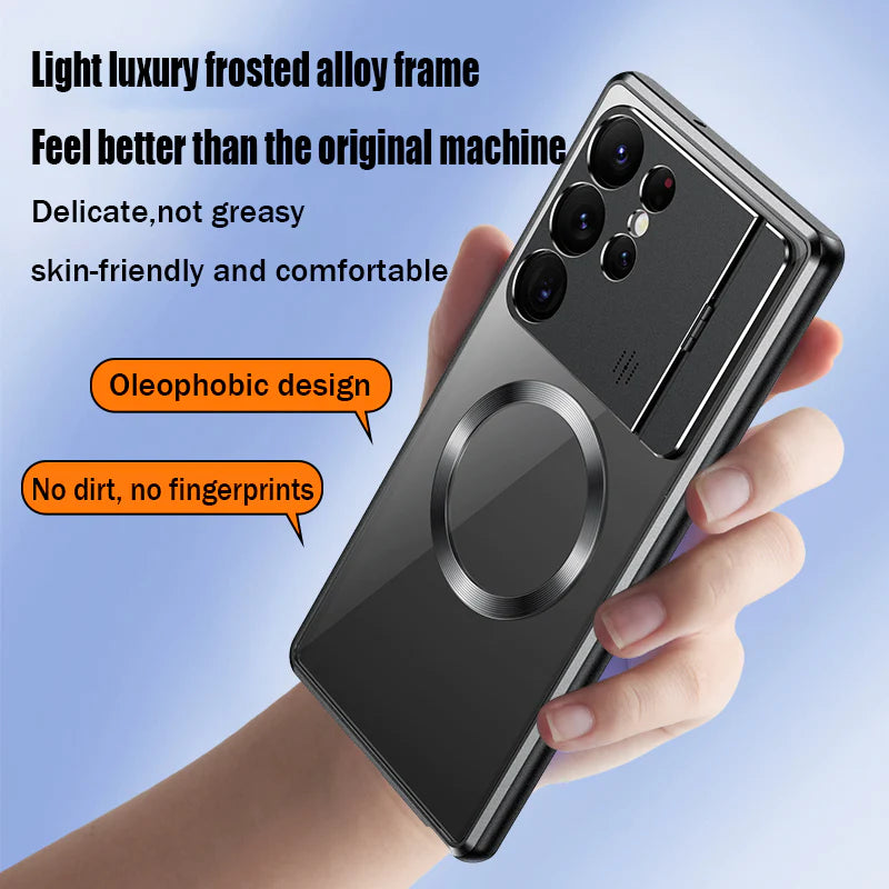 Ultra Magnetic Suction Folding Bracket Aromatherapy Phone Case