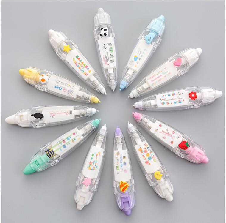 DIY Cute Animals Press Type Decorative Pen🔥Buy More Save More