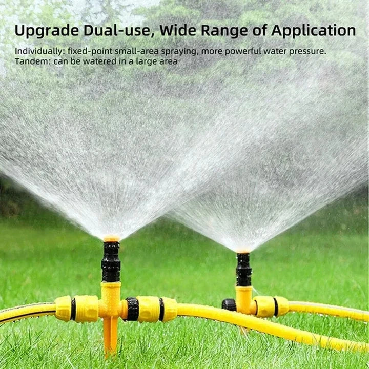🔥Summer Hot Sale🔥360° ROTATION AUTO IRRIGATION SYSTEM GARDEN LAWN SPRINKLER