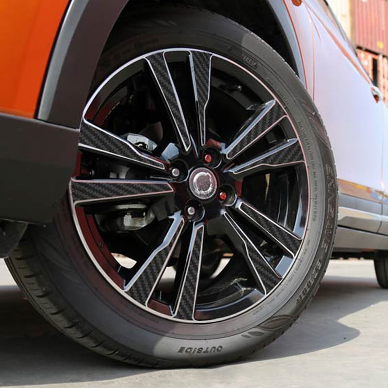 (🎁heißer Weihnachtsverkauf 2023🎁) Autofolienrolle aus Kohlefaser für Auspuffanlagen/3D three-dimensional car carbon fiber sticker