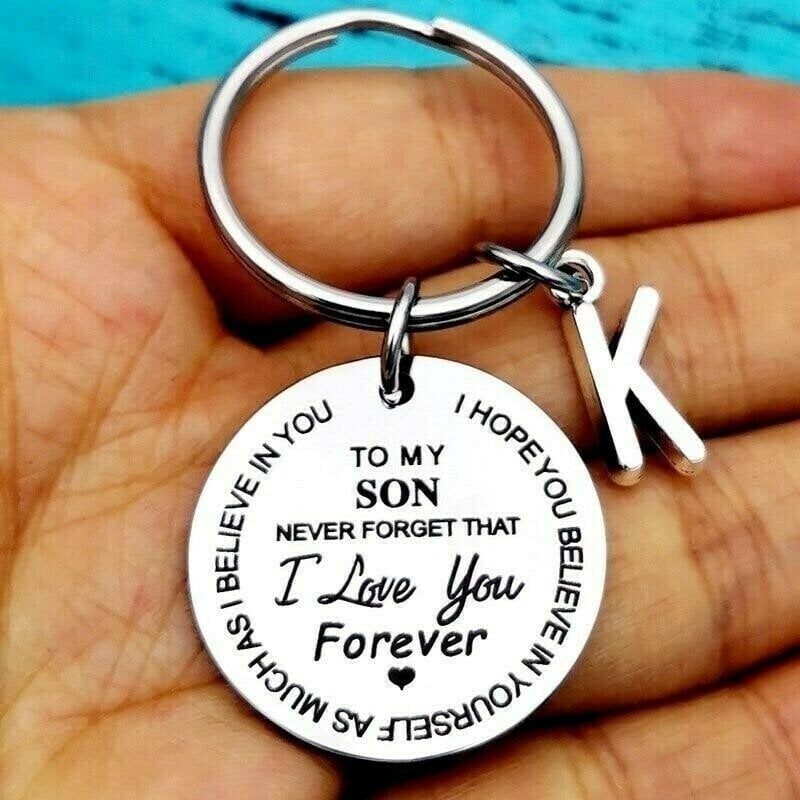 💓 ( Best Father Mother Gift)My Son / Daughter I Love You Forever Keychain