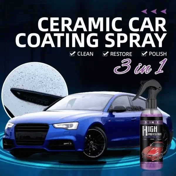 🔥Last Day 49% OFF🔥-3 in 1 Ceramic Car Coating Spray Coating agent