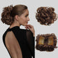 Extension De Chignon Pour Cheveux Bouclés Courts Et Désordonnés / Extension of Short and Messy Curly Hair Bun