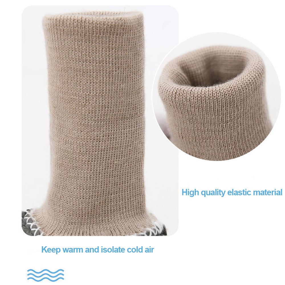 🌈Multiple Colors - 👶Warm Fur Baby Sock Shoes