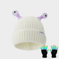 🔥Winter Parent-Child Cute Glowing Little Monster Knit Hat/Cute glowing little monster knitted hat