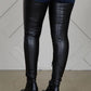 PU Leather Flat Over Knee Boots