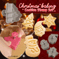 Christmas Baking Spring Cookies Stamp Set (4pcs)