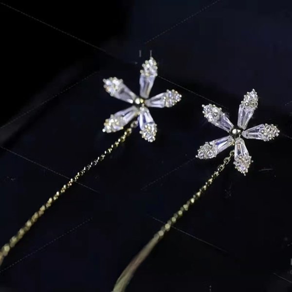 Shiny Diamond Flower Earrings🌸LAST DAY 70%OFF