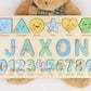 Personalized Algebraic Wooden Name Puzzle