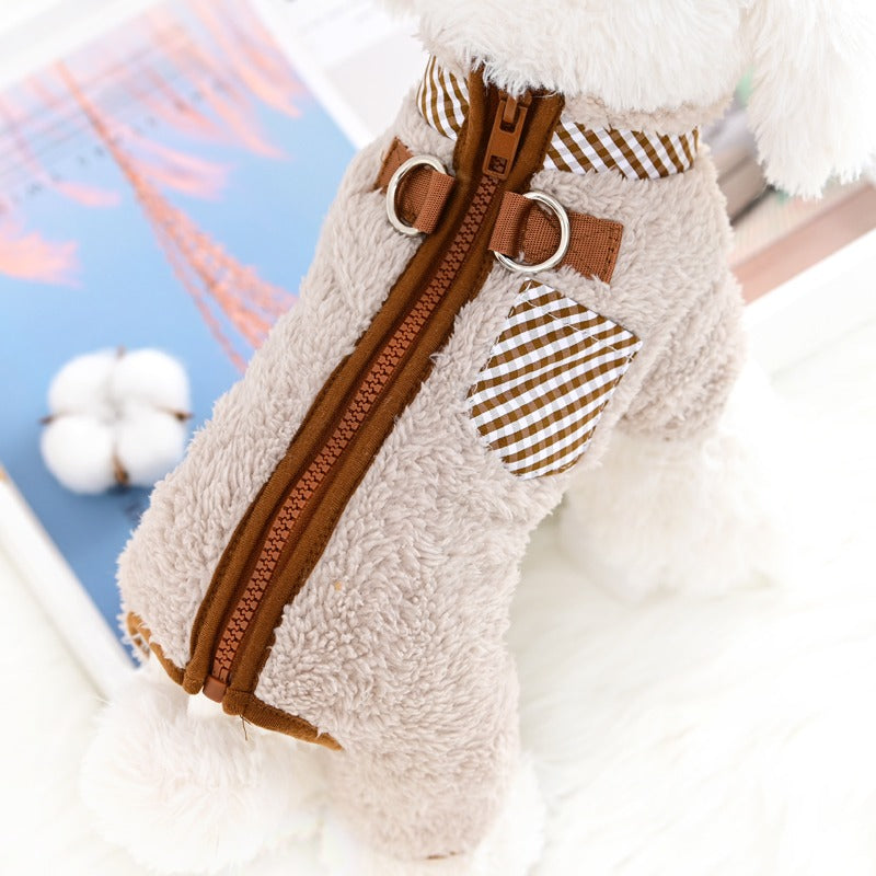 The Double-Ring Buttoned Thermal Clothing