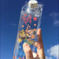 Clear Milk Carton Water Bottle✨