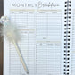 📒Undated 12 Month Budget Planner | Budget Notebook