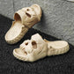 Skull Design Single Band Slides