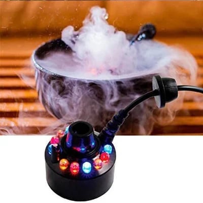 12 LED light Ultrasonic Mist Maker Fogger🎃