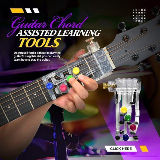 [2022 🔥 Hot Sale]Guitar Chord Assisted Learning Tools