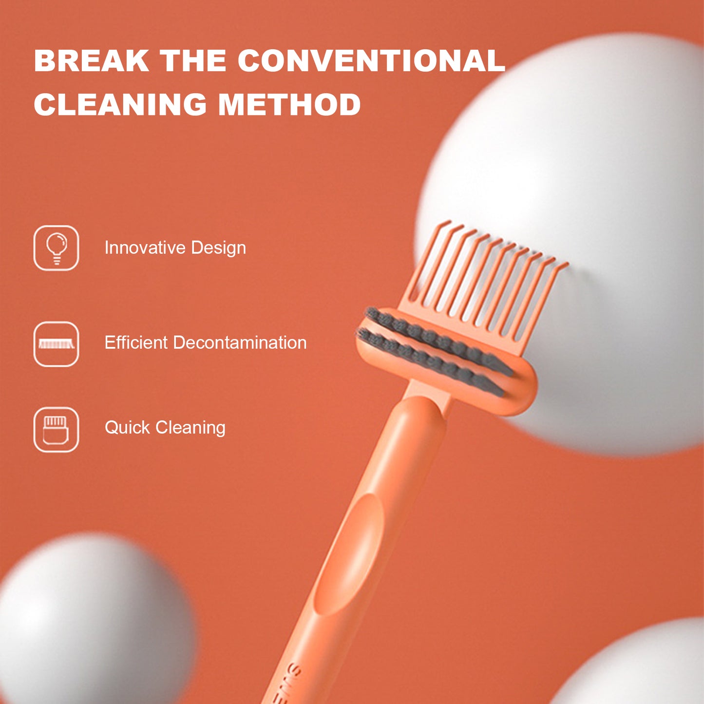 Air Cushion Comb Cleaning Brush