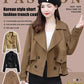 Spring And Autumn Casual Coat Loose Trench Coat